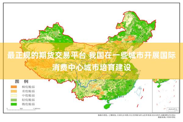 最正规的期货交易平台 我国在一些城市开展国际消费中心城市培育建设